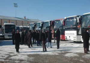 Universiade araçları test edildi